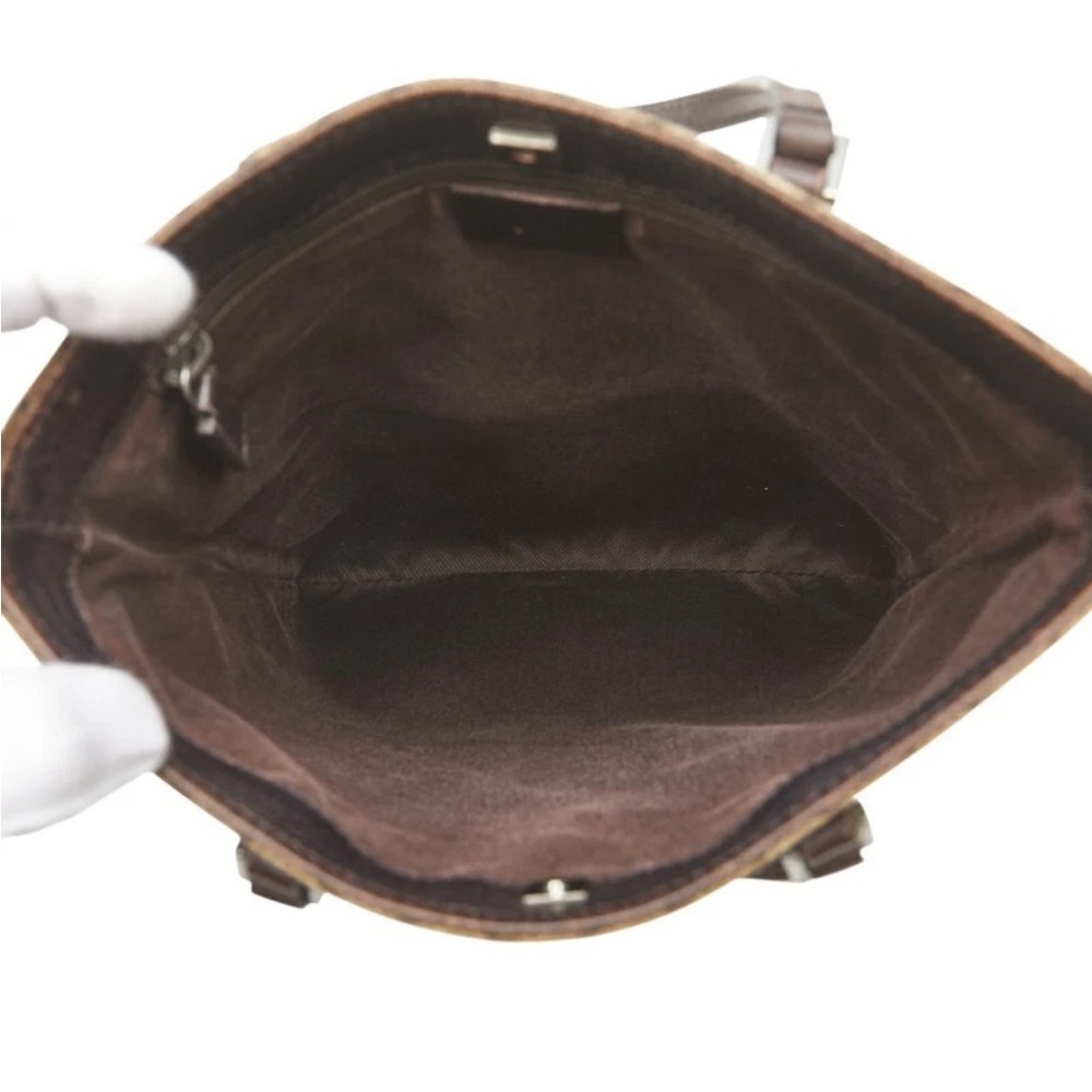 Gucci Brown Monogram Briefcase - image 6